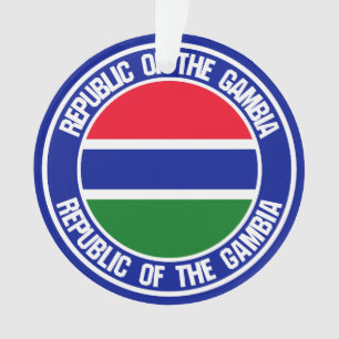 Ornamento Gambia Round Emblem