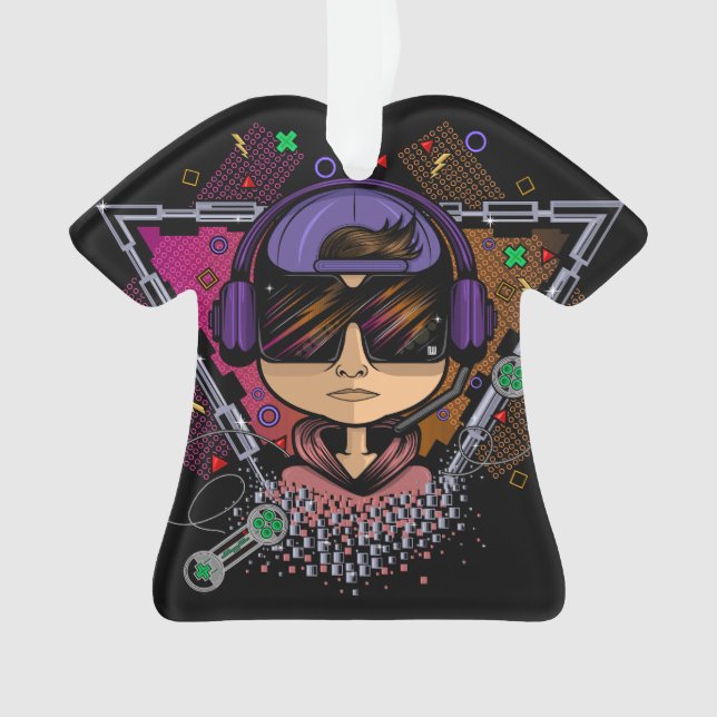 Ornamento Gamer Boy (Frente)