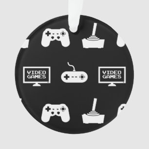 Ornamento Gamer temático do jogo de vídeo do design do jog