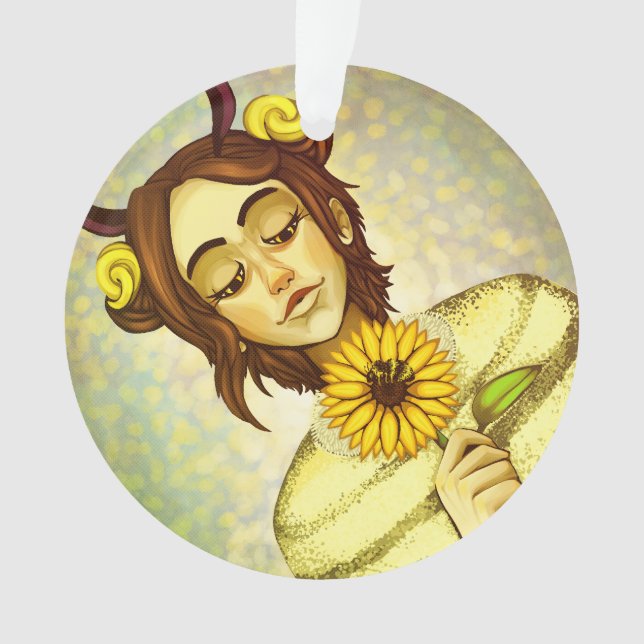 Ornamento Garota Abelha (Frente)