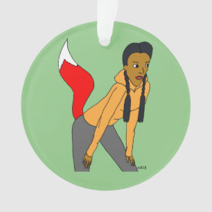 Ornamento garota foxy