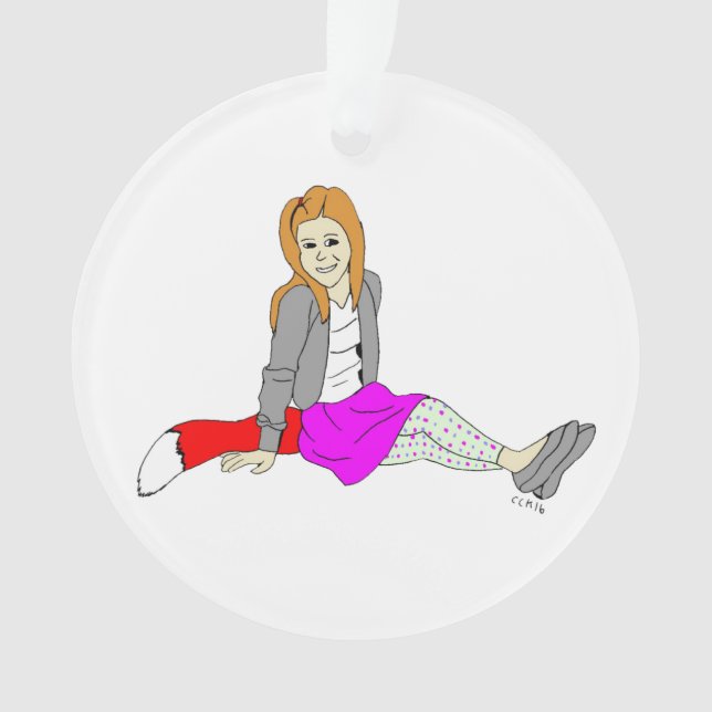 Ornamento garota foxy (Frente)