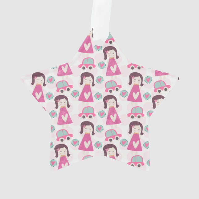 Ornamento Garotas indo a lugares (Verso)