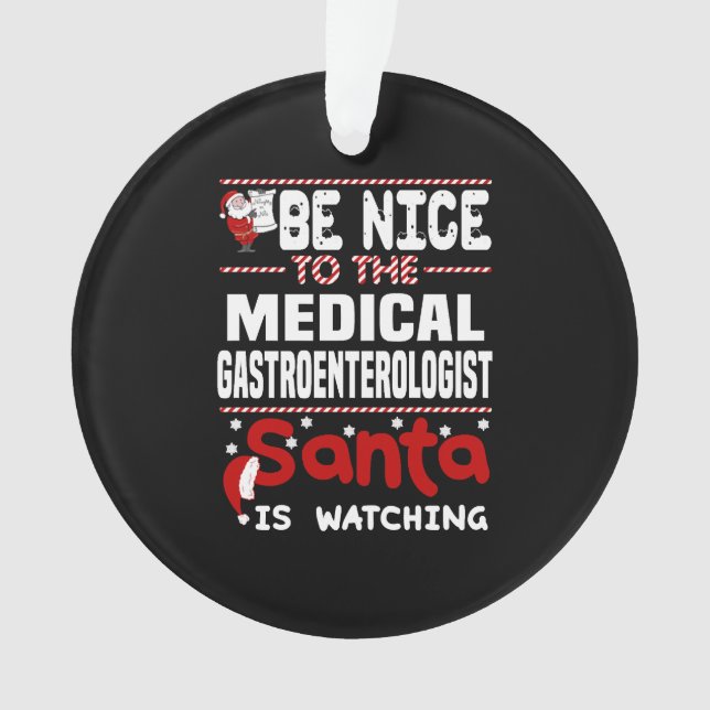 Ornamento Gastroenterologista Médico (Frente)