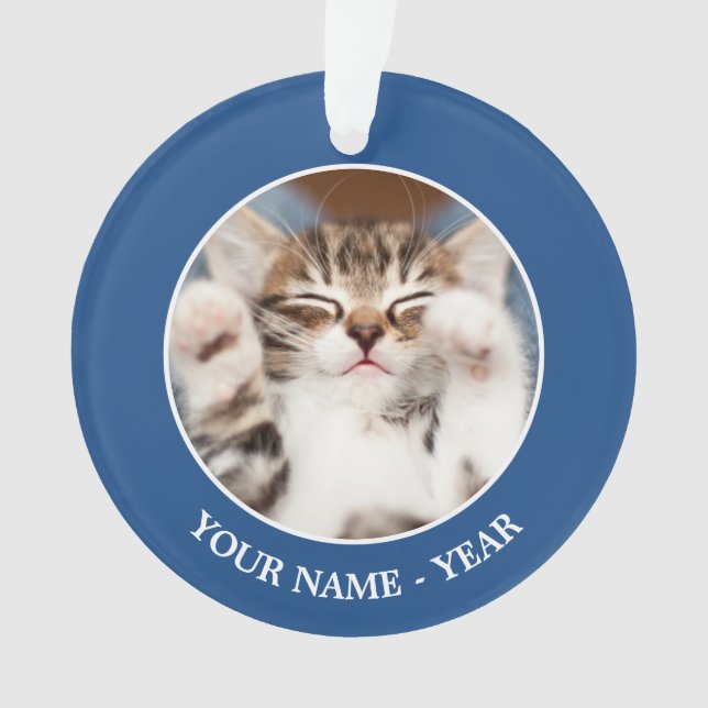 Ornamento Gatinho em meu regaço (Frente)