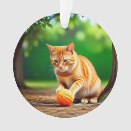 Ornamento Gatinho Laranja