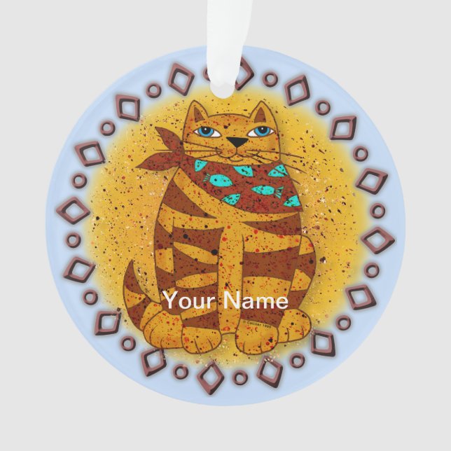 Ornamento Gato do Sudoeste (Frente)