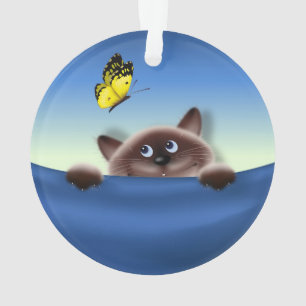 Ornamento Gato no bolso