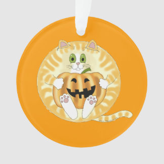 Ornamento Gato o Dia das Bruxas do Bauble