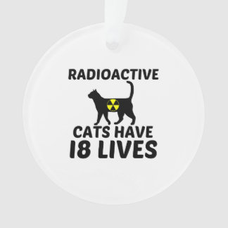 ORNAMENTO GATOS RADIOATIVOS