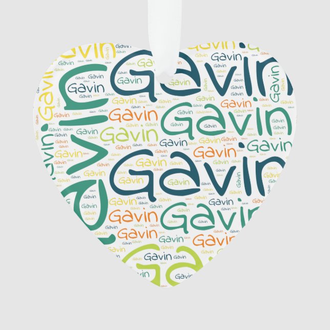 Ornamento Gavin (Frente)