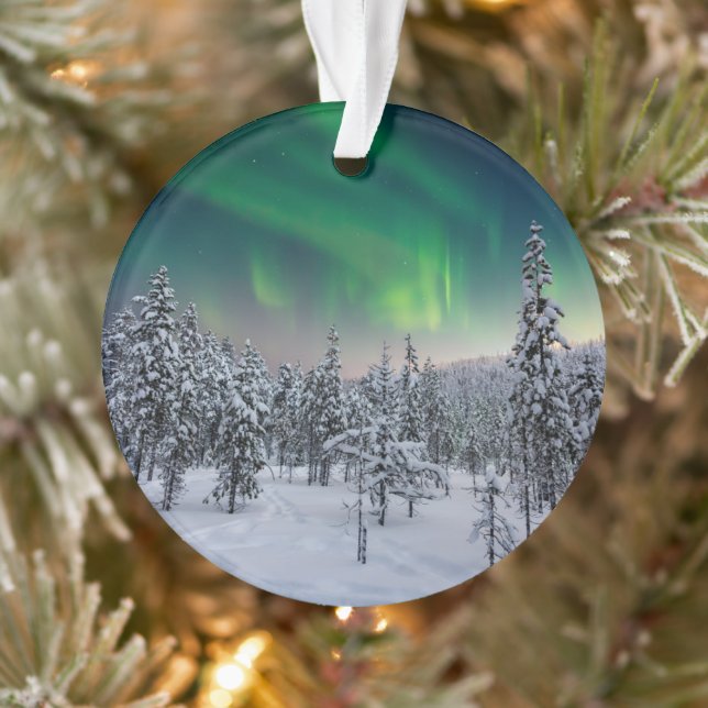 Ornamento Gelo e neve | Paisagem de inverno, Finlândia (Árvore)