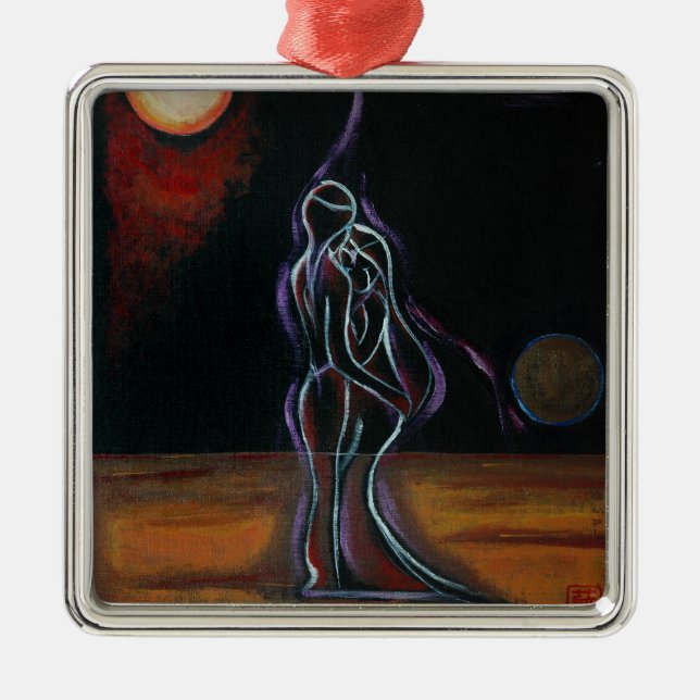 Ornamento gêmeo das chamas: Metal (Frente)