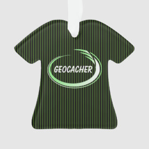 Ornamento Geocacher Salpico Verde