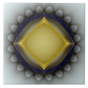 Ornamento geométrico brilhante