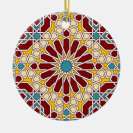 Ornamento geométrico do padrão islâmico