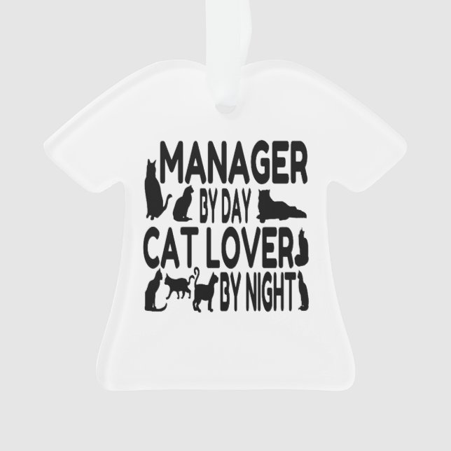 Ornamento Gestor do Cat Lover (Frente)