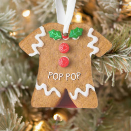 Ornamento Gingercake Man Personalizado