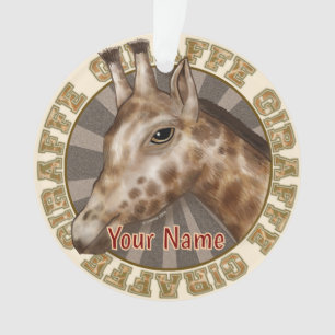 Ornamento Girafa Safari