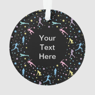 Ornamento Girls Cross Country, Track Field, Marathon Runner