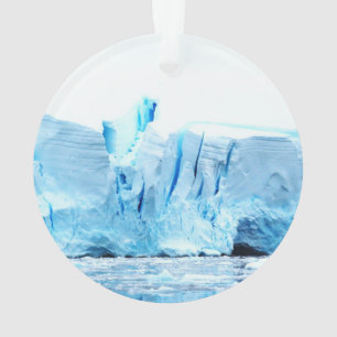 Ornamento Glaciar na Antártica