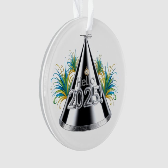 Ornamento Glittery 2025 (Frente)