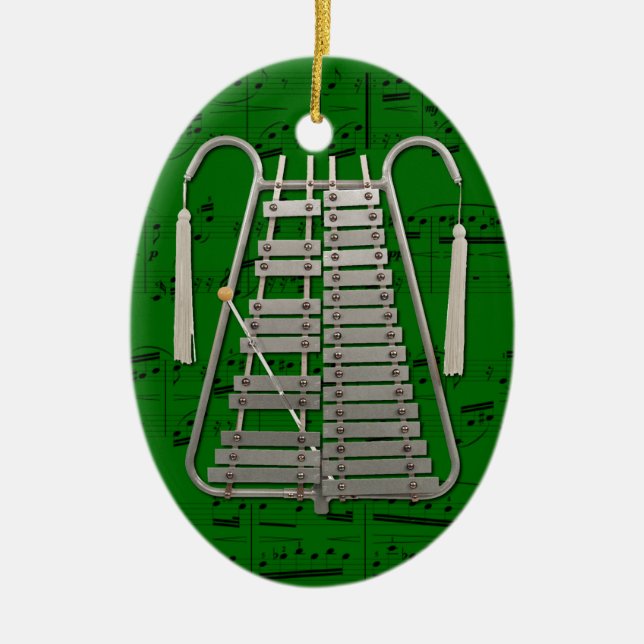 Ornamento - Glockenspiel de marcha - escolha sua (Frente)