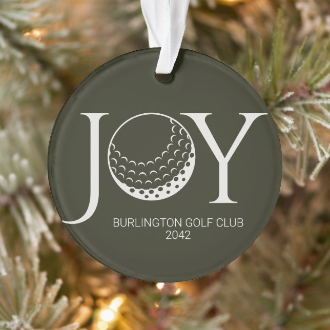 Ornamento Golf Joy & Peace Christmas (Árvore)