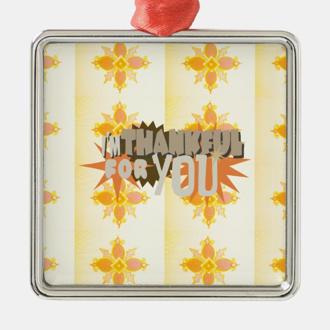 Ornamento "Graças a Você": Um Símbolo do Amor (Frente)