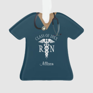 Ornamento Graduação Personalizada de Enfermeiros - Parte S