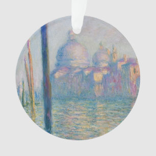 Ornamento Grand Canal Monet Veneza Itália Pintura Clássica