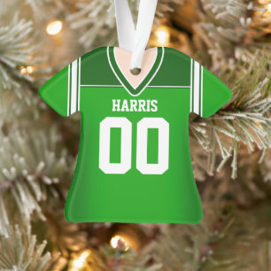 Ornamento Green/White Football Jersey