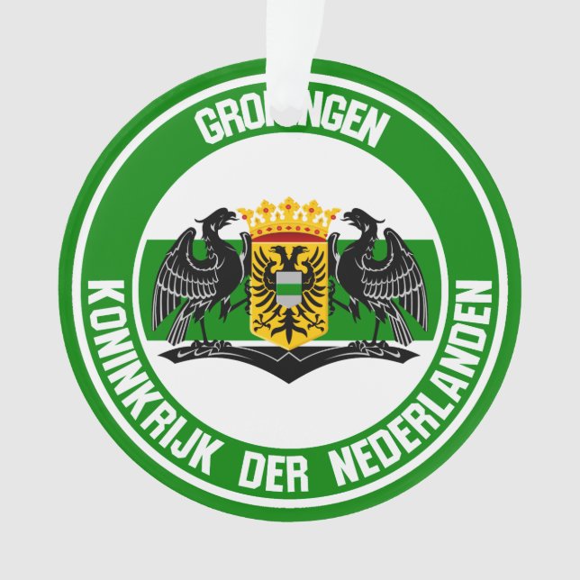 Ornamento Groningen Round Emblem (Frente)