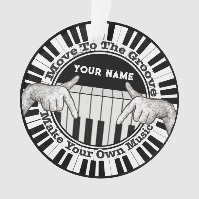 Ornamento Groove Musical  (Frente)