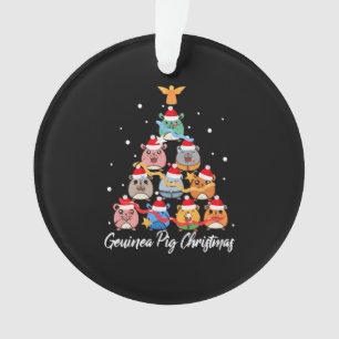 Ornamento Guiné Pig Christmas