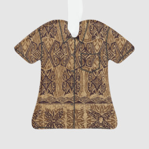 Ornamento Haena Beach Hawaitive Primitive Tapa Aloha Camisa