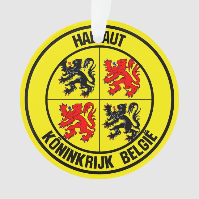 Ornamento Hainaut Round Emblem (Frente)