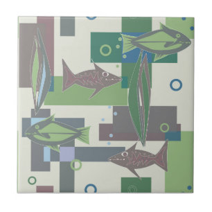 ornamento Hakki com peixe.