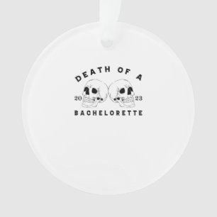 Ornamento Halloween Até A Morte Nos Festejamos Morte De Uma