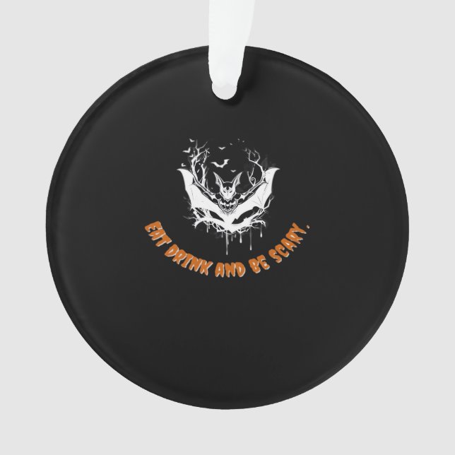 Ornamento Halloween Bat Hanging For The Essential (Frente)