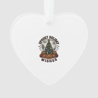 Ornamento Halloween Christmas Shirt Vintage Pumpkin Tree_1