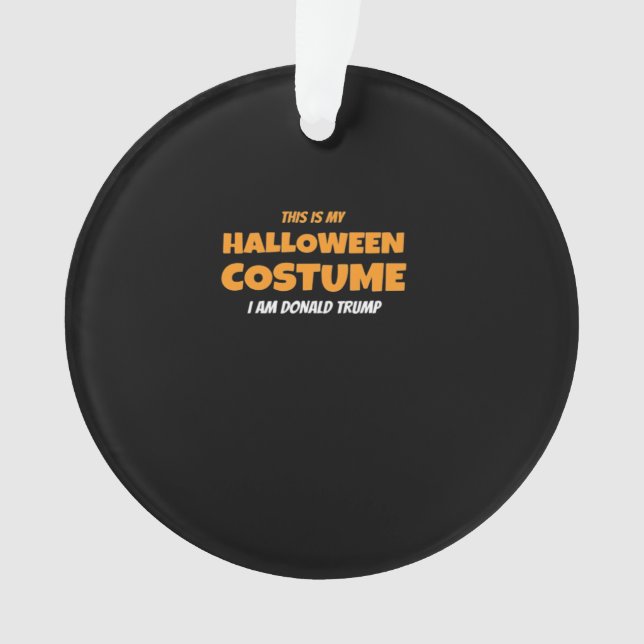 Ornamento Halloween Donald Costume Trumpkin Ideas Classic (Frente)