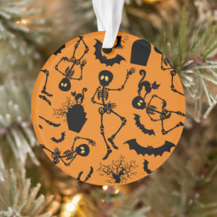 Ornamento Halloween Skeletons Macabre Dance