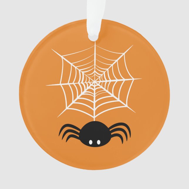 Ornamento Halloween Spider Web (Frente)