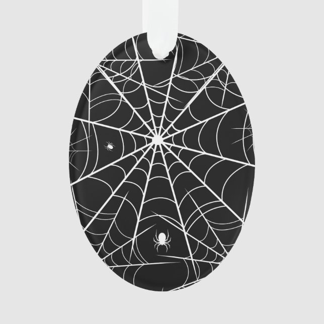 Ornamento Halloween Spider Web (Frente)