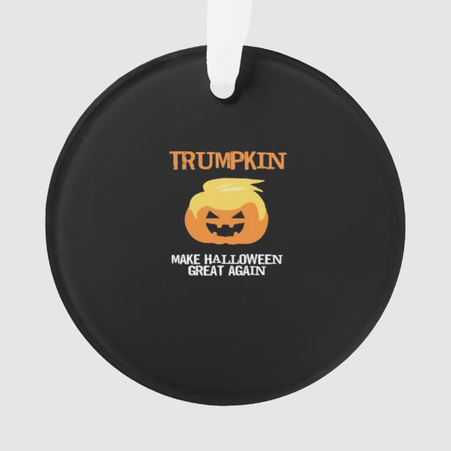 Ornamento Halloween Trumpkin V3 (Frente)