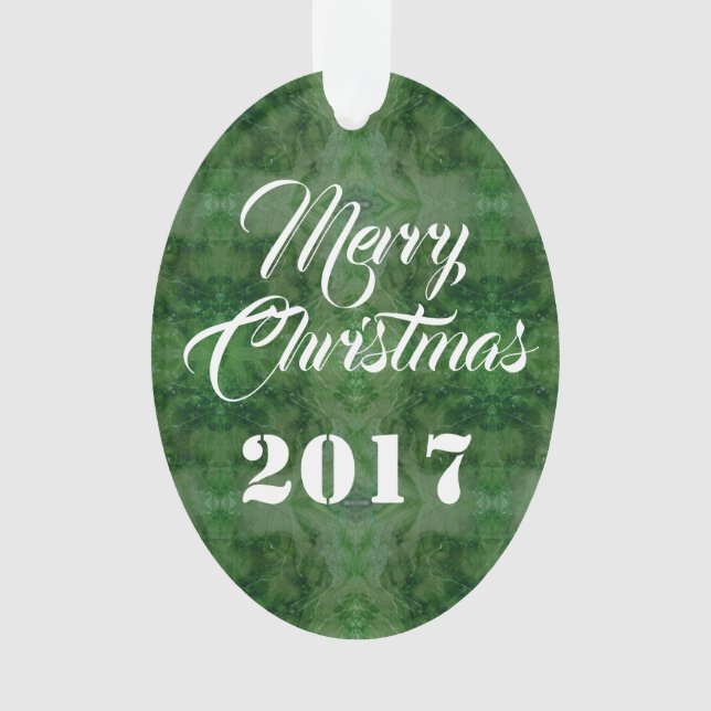 Ornamento HAMbWG - Ornament Oval - Emerald (Frente)