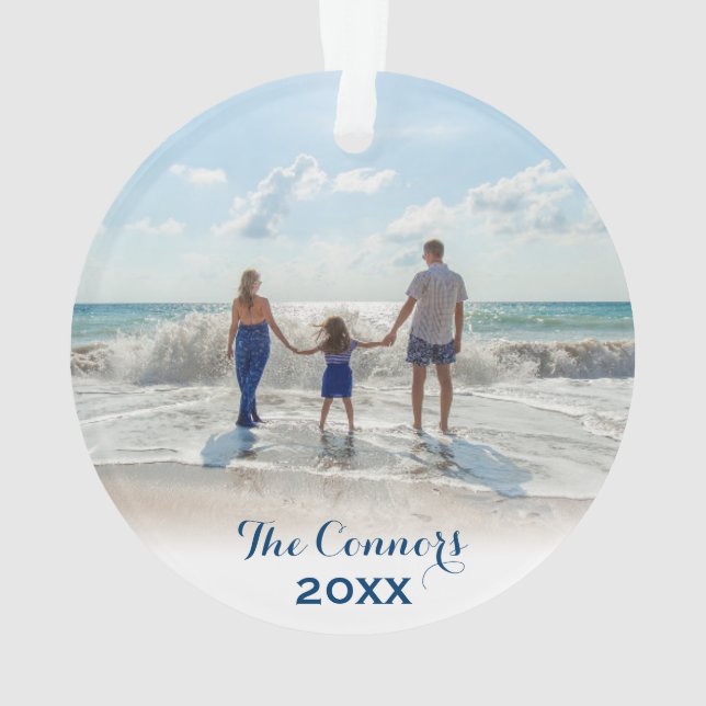 Ornamento Hanalei Bay Boats, Kauai Havaí 2 Foto (Verso)