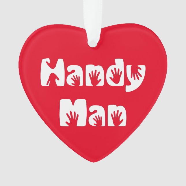Ornamento Handy Man T-Shirt (Frente)