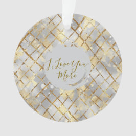 Ornamento Happy Valentine's Day, Modern, Elegant Luxury